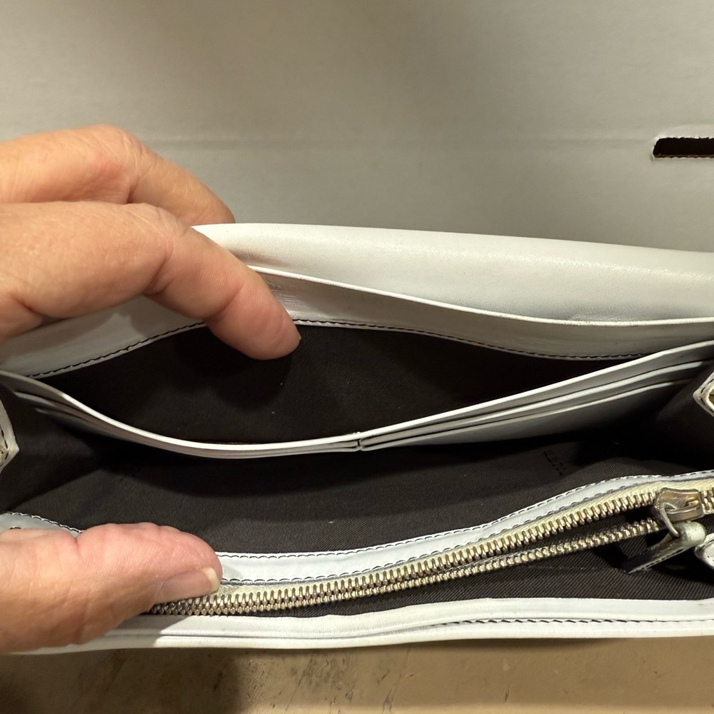 Fendi Monogram Black and White Clutch - Picture 5 of 7